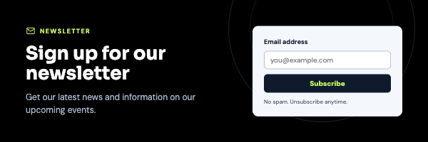 Newsletter sign-up